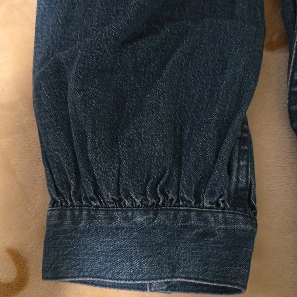 Madewell Straight Leg Stretch Denim Jumpsuit Sz 6 - Picture 3 of 8